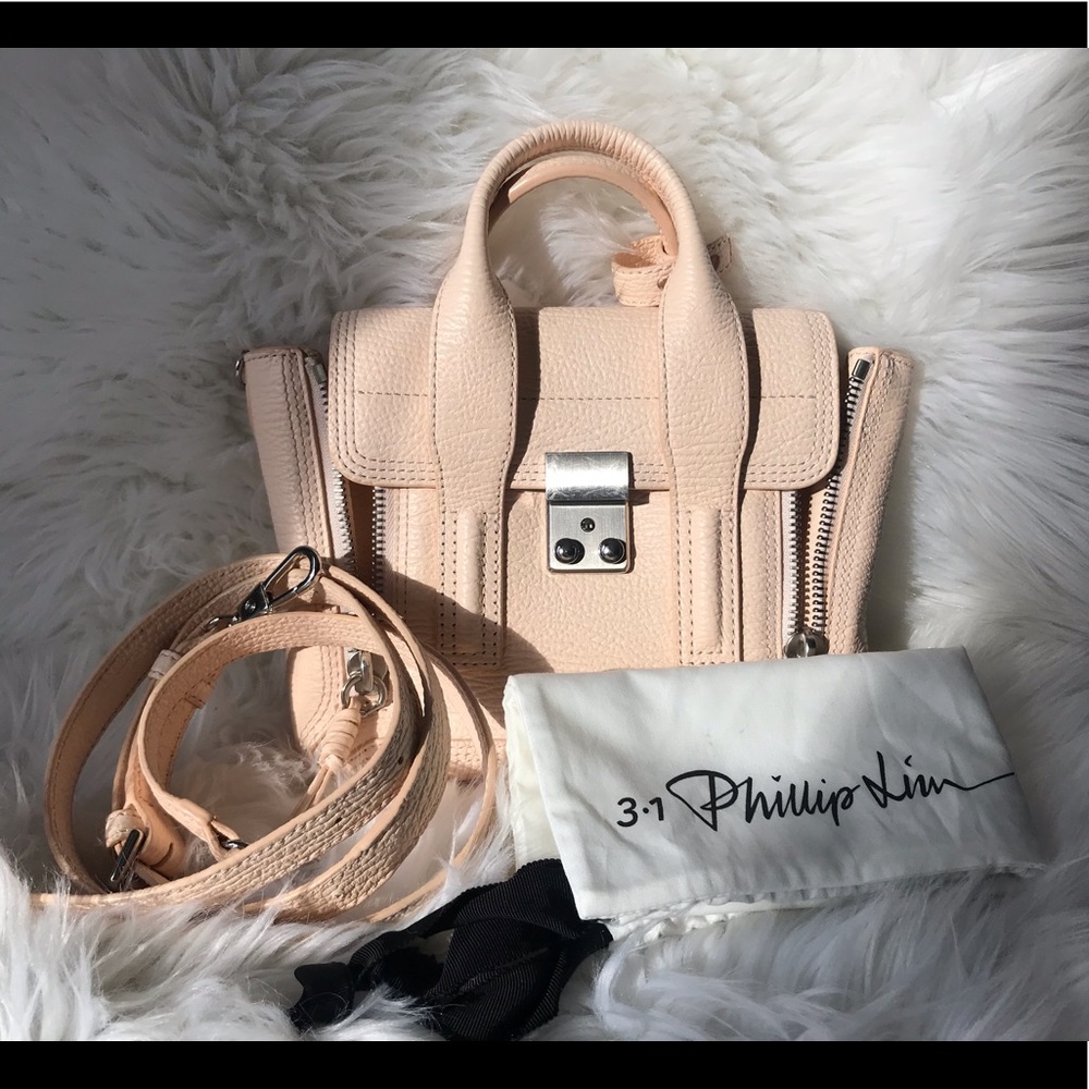 Phillip Lim Pashli mini- white peach